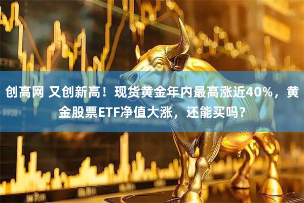 创高网 又创新高！现货黄金年内最高涨近40%，黄金股票ETF净值大涨，还能买吗？